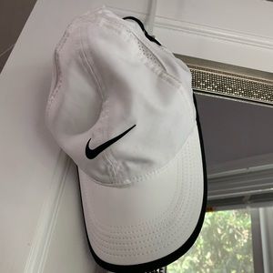 White Nike hat